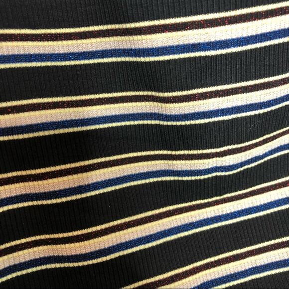 NWOT Bishop+Young One Sleeved Striped Top Size Small - Picture 5 of 6